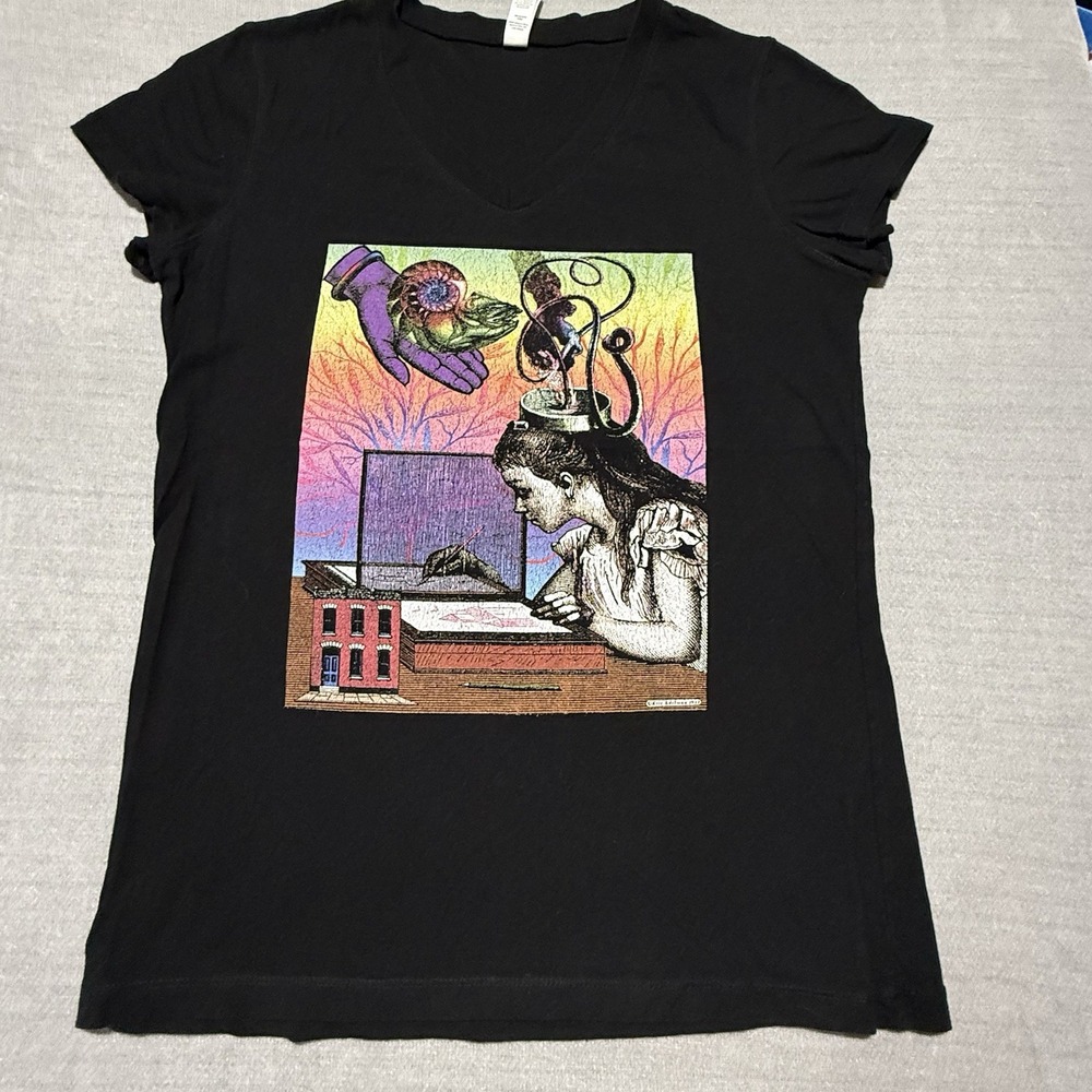 Inspiration of a Dreamer Art Graphic T-shirt‎ by Eric Edelman Large Ladies Large